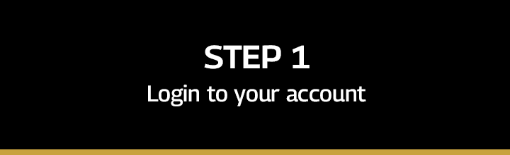 Step 1 - login