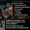 All Blacks Pre−Workout Fuel + Caffeine 