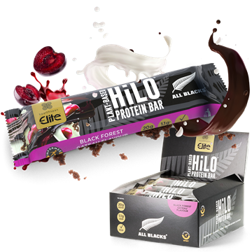 All Blacks Plant-Based HiLo Protein Bar - Black Forest Gateau