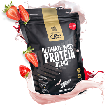 All Blacks Ultimate Whey Protein Blend – Strawberry